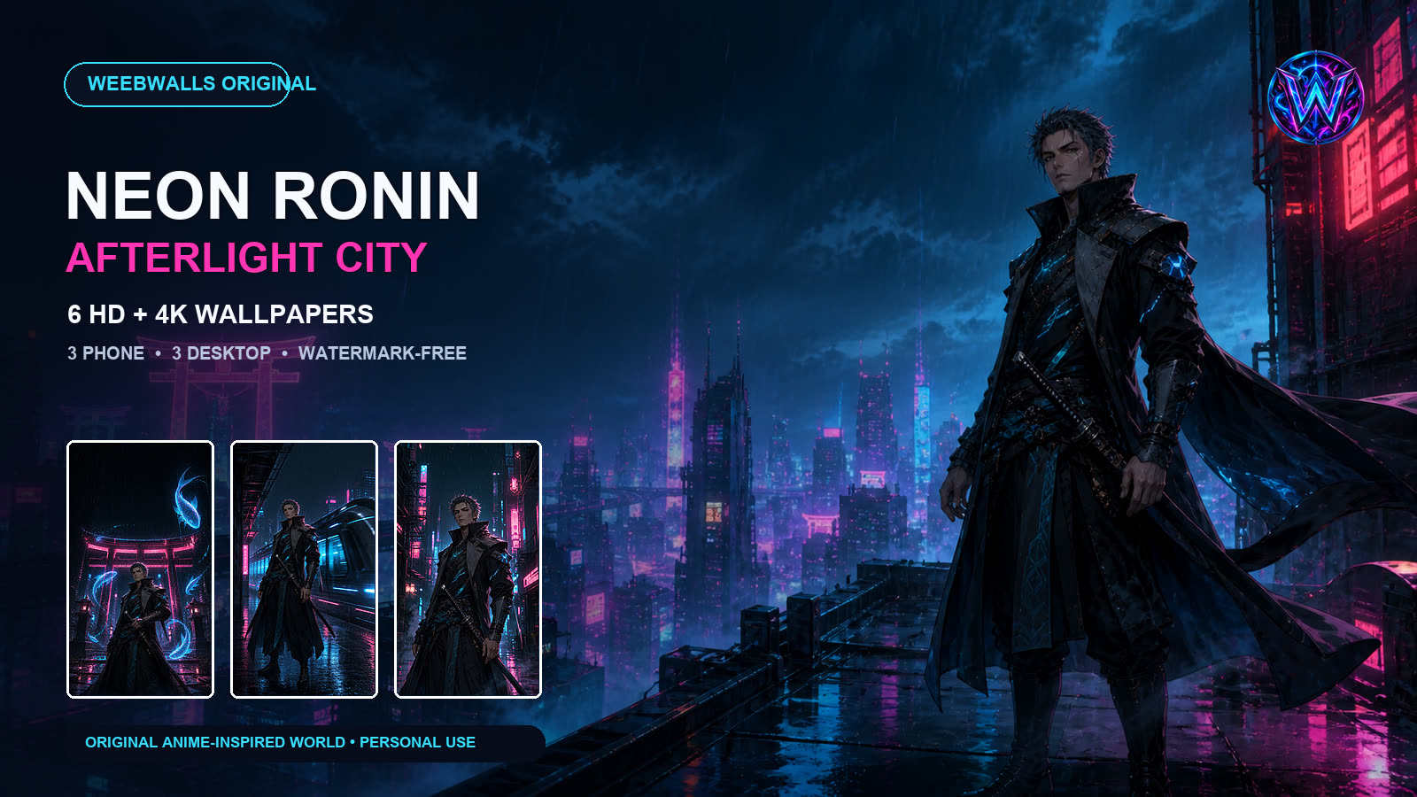 Neon Ronin: Afterlight City