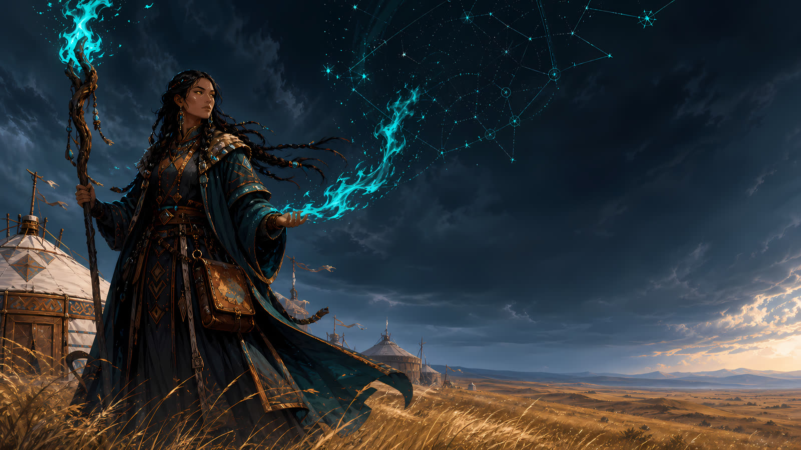 Steppe Sorceress: Skyfire Chronicle